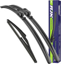 AJK Wiper Blades for Jeep Renegade 2015 2016 2017 2018 2019 2020 2021 2022 2023, 2 Piece All Weather OEM Quality Automotive Replacement Windshield Wiper Blades for My Car