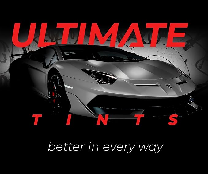 VViViD+ Ultimate Headlight Taillight Tint Vinyl Wrap (16" x 10ft, Light Smoke)