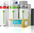 TouchUpDirect 8X2 Blue Eclipse Metallic Compatible with Toyota Exact Match Touch Up Paint Aerosol - Platinum Kit