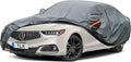 Premium Car Cover Custom Fit Acura TLX (2014-2025), 16 Layers Heavy Duty Car Cover Waterproof All Weather with Zipper Door for Sun Rain Snow Dust Uv Protection