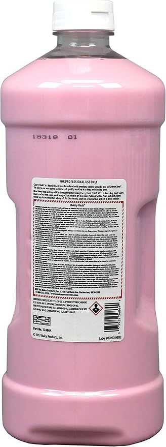 Malco Cherry Flash Automotive Liquid Paste Wax – Protect & Shine Your Vehicle/Easiest Way to Hand Wax Your Car/Lasting Gloss & Protection For Cars, Trucks, Boats, and Motorcycles / 64 Oz. (124864)