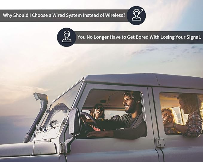 FOOKOO Ⅱ HD Backup Camera System Kit,7''1080P Reversing Monitor+IP69 Waterproof Rear View Camera,Sharp CCD Chip, 100% Not Wash Up,Truck/Semi-Trailer/Box Truck/RV (FHD1-Wired)