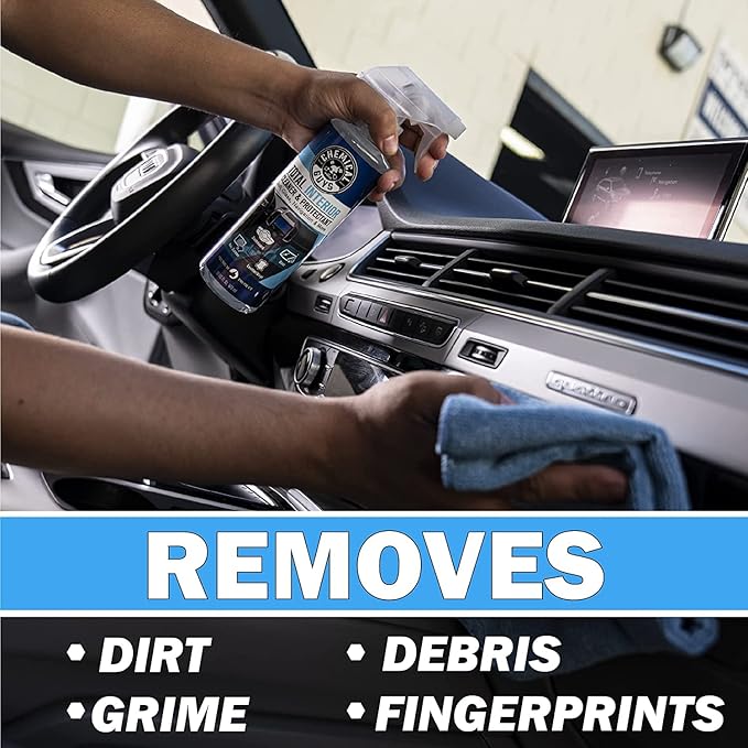 Chemical Guys Total Interior Cleaner and Protectant, Safe for Cars, Trucks, SUVs, Jeeps, Motorcycles, RVs & More, 32 fl oz
