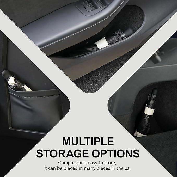 2017-2026 Upgraded for Tesla Model Y 3 S Sunshade, Portable Foldable Sunshade Accessories, [Nano Ice Crystals Coating] UV Protection, Keeps Interior Cool (for 2017-2026 Tesla Model 3/Y/S)
