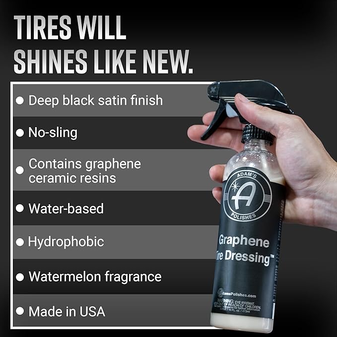 Adam's Polishes Graphene Tire Dressing Combo