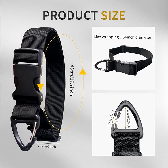 14 Pack 17 Inch Adjustable Extension Cord Holder Organizer with Triangle Buckle Heavy Duty Cable Organizer Versatile Tools Storage Strap Holder for Garage Storage Organization Supplies