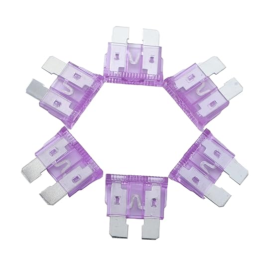 100 Pack Auto Fuses 35 AMP ATC/ATO Standard Regular Fuse Blade 35A Car Truck Boat Marine RV