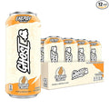 GHOST Energy Drink - 12-Pack, Orange Cream, 16oz Cans - Energy & Focus & No Artificial Colors - 200mg of Natural Caffeine, L-Carnitine & Taurine - Gluten-Free & Vegan