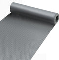 Premium Garage Floor Mat, Commercial Grade Heavy Duty Parking Mat for Garage Floor, Golf Cart Parking, Water/Stain Resistant Floor Runner (Grey Diamond, 4 x 13 Feet)