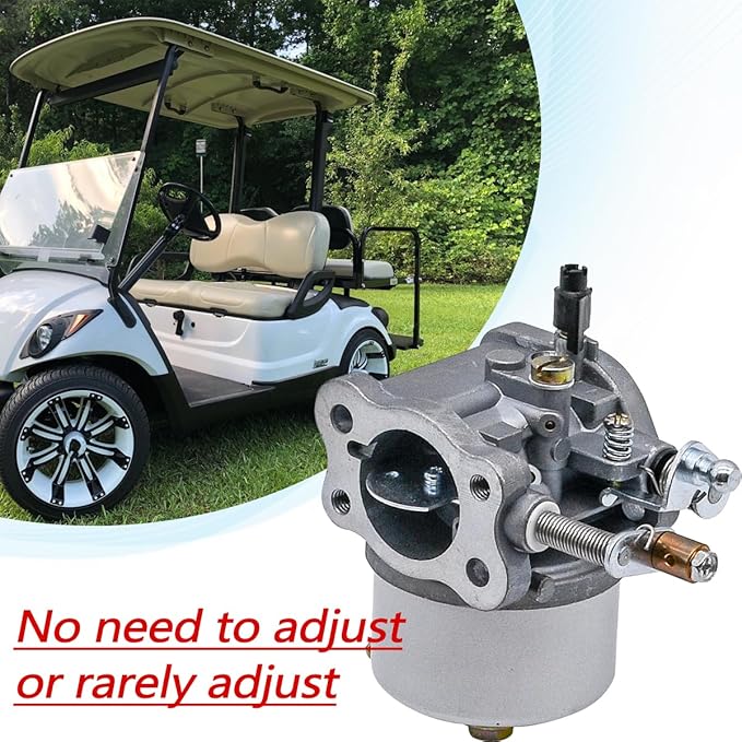 Golf Cart Carburetor Fit for EZGO Golf Cart Gas Car 350cc for Robin TXT Medalist 4-Cycle Workhorse ST350 Carb Replace 72558-G01 72558-G05 72840-G02 72873-G01 17559 520-184 with Filter Kit