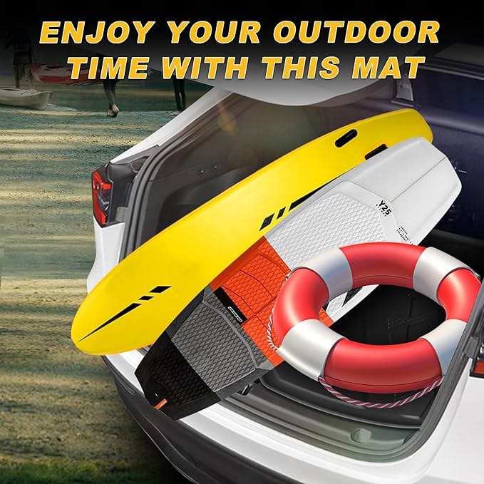 Original Cargo Liner Fit for Honda HRV HR-V AWD 2016-2022: All Weather Protection Heavy Duty Trunk Liner - Anti-Slip Waterproof TPE Rubber Rear Cargo Car Liner HRV Cargo Mat Accessories Black