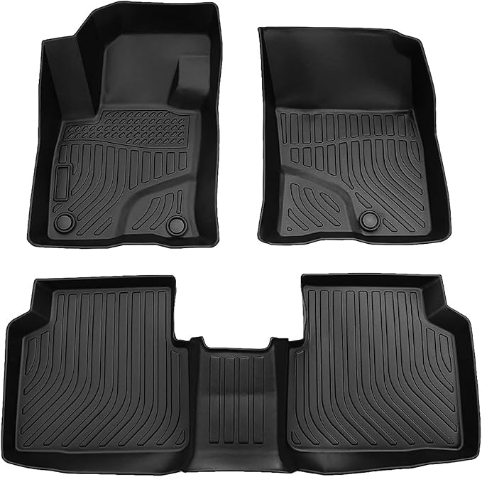 Cartist Custom Fit for Floor Mats Ford Escape 2020-2024 2025 (Not for Hybrid) All Weather Floor Liners TPE Odorless Heavy Duty
