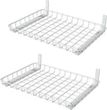 WALMANN Wall Shelves, 12 * 18 inch Wall-Mounted Storage Shelves for Garage, Closet, Laundry Room, Heavy Duty Wall Shelving, Holds Up to 60 lbs(Pack of 2, White)
