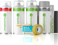 TouchUpDirect 070 Blizzard Pearl Tricoat Compatible with Toyota Exact Match Touch Up Paint Aerosol - Platinum Kit