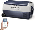 BODEGACOOLER 12 Volt Car Refrigerator,38 Quart Portable Truck Freezer,Electric Cooler Bluetooth Control,(36) -4℉-68℉ RV Refrigerator 12/24V DC and 100-240V AC for Travel,Camping,Road Trips,Van,Home