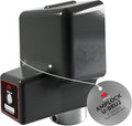 AMPLock - U-BRU2 2" Heavy Duty Ball Coupler Lock - Square Edge Design - Patented Boat Travel Trailer Hitch Locks, 2-Parts Anti Theft Trailer Hitch Lock - RV Accessories, Push & Locking System