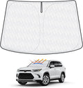 Windshield Sun Shade for Toyota Tundra (Limited, SR5, Platinum, TRD Pro) 2022-2025 2026, Custom Fit Foldable Front Window Sunshade Sun Visor for Tundra Accessories