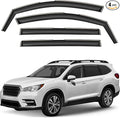 Window Deflectors Smoke Tinted in-Channel Side Window Vent Visor Deflectors Rain Guards Compatible with Ascent 2019-2025 - 4pcs. GW0882