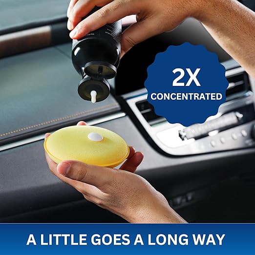 Multi-Surface Car Detailer | Trim Shine, Tire Shine, Interior Shine | Easy Apply, Long Lasting, No-Residue Formula | Back to Black Trim Restorer | Safe Car Detailing