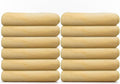 VPD Microfiber Coral Fleece Towels - Dark Yellow, Ultimate Car Drying Towels, Extra Large, Super Absorbent, Lint and Scratch Free, Perfect for Car Wax Polishing (12, 15.75" by 15.75")