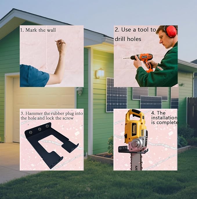 Garage Organizer Trimmer Rack (3)