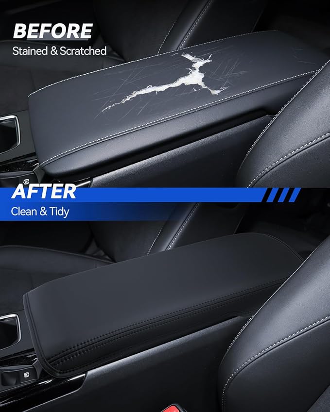 Armrest Cover for 2025 2026 Camry (LE/SE/XLE/XSE) Accessories Center Console Middle Lid Pad Protector for Car Elbow Rest