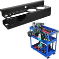 MUTUACTOR Power Tool Organizer,Heavy Duty Drill Driver Angle Grinder Holder,Quick Access Impact Drill Holder Tool Rack Utility for Rolling Tools Chest Utility Storage Carts