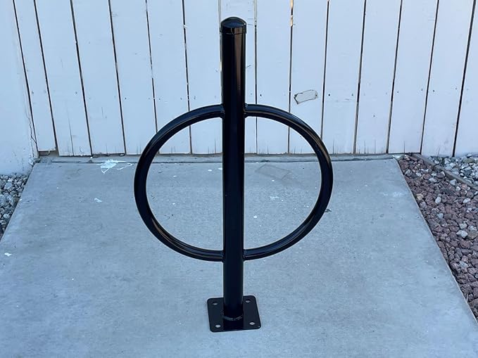 Sandbaggy Commercial Bike Racks - Galvanized Steel - Anti-Theft Design - In Ground, Apartments, Sidewalks, Industrial