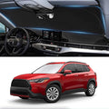 Custom Fit Toyota Corolla Cross Windshield Sunshade for 2022-2026 Toyota Corolla Cross (Not fit Corolla Sedan) Front Window Shield Cover for Windshield Sun Visor Protector Block UV Rays