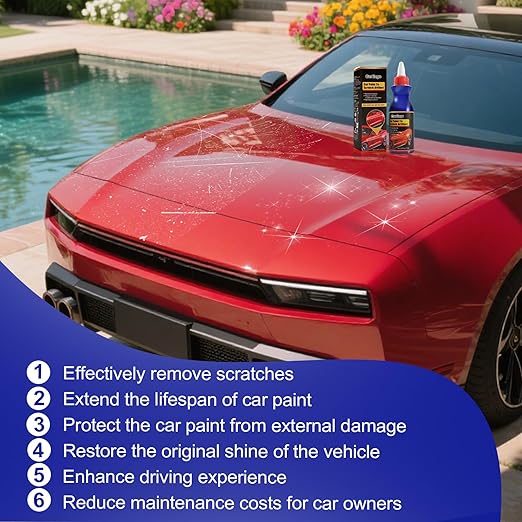 2025 New Car Scratch Remover for Vehicles, Car Paint Scratch Repair, Car Scratch Remover for Deep Scratches, Car Scratch Repair (1PCS)