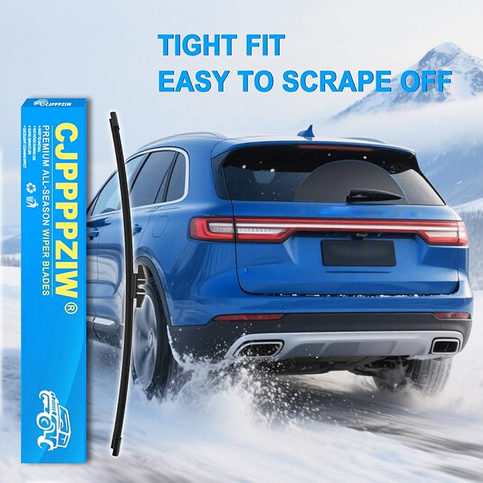 CJPPPZIW® Windshield Wipers-28 Inch+28 Inch+11 Inch Replacement for 2013-2019 Ford Escape/2012-2018 Kuga/2013-2017 Fusion Wiper Blades for My Car,Quality Front and Rear Wiper Blades(Pack of 3)