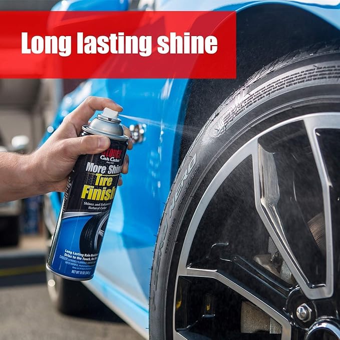Stoner Car Care 91044-2PK Original More Shine Tire Finish for Tire and Wheel Care Creates a Long-Lasting, Rain-Resistant Tire Shine, Makes Faded Tires Look New, Non-Greasy Formula, 12 Oz, Pack of 2