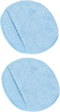 Leather CPR Microfiber Applicator Sponge 2pcs - Leather Conditioner Applicator, Round LintFree Microfiber Applicator Pad, Car Cleaner for Car Interior, Leather Care Kit