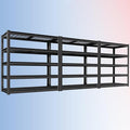 PrimeZone 72" H X 48" W X 18" D Heavy Duty Garage Shelving 5 Tier 2500 LBS Storage Shelves Adjustable Industrial Metal Wire Shelf Unit for Garage,Basement,Pantry,Warehouse,Commercial 3Pack