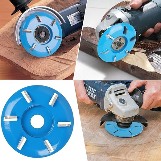 Wood Turbo Carving Disc (Curve) in 6 Teeth by KOWOOD
