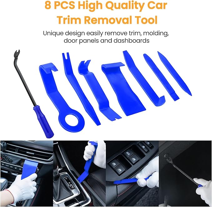 134PCS Dent Puller, Paintless Dent Removal Kit – All-in-One Car Dent Puller Kit with Slide Hammer 2 in 1 T-Bar, Golden Lifter, Bridge Puller–Dent Repair for Hail, Dings