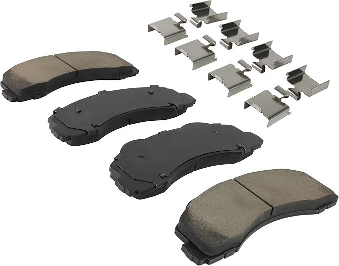 Premium Ceramic Front Brake Pads (1001-1770C) Compatible with Ford Expedition 2015-2016, Ford F-150 2015-2017, Lincoln Navigator 2015-2017
