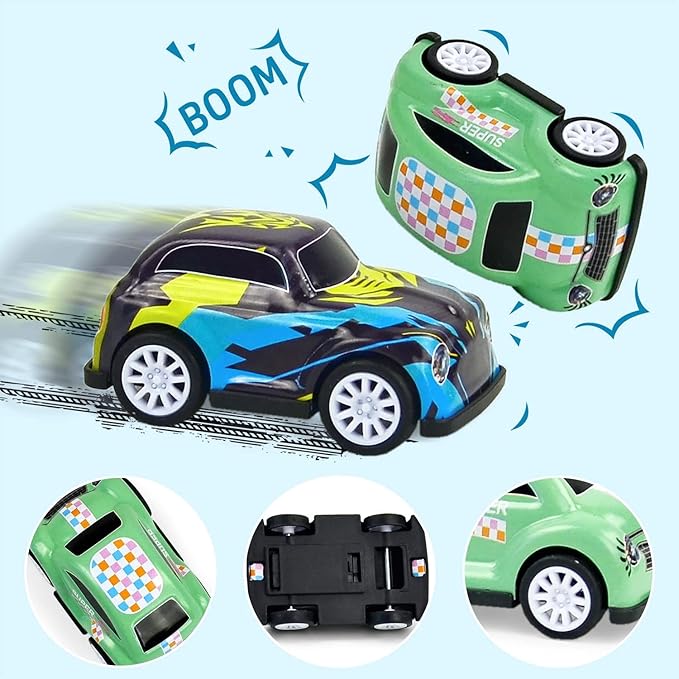 Vileafy 30 Pull Back Cars for Kids – Bulk Mini Cars Treasure Box Toys for Classroom, Goodie Bag Stuffers, Carnival Prizes, Party Favors for Kids 3-5