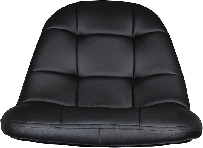 Performance Tool W85031 Pneumatic High Back Adjustable Swivel Bar Stool with Back Support for Home, Bar, and Shop, Black, 26-32-Inches High