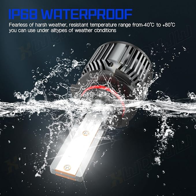 Compatible For Chevy Silverado 1500 2500 3500 High Low Beams and Fog Lights Bulbs Combo 2003 2004 2005 2006, 6500K White, 500% Brightness, Plug n Play, Pack of 6