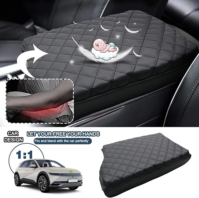 2025 Palisade Armrest Cover,for 2020-2025 Hyundai Palisade Accessories Softy Comfy Center Console Cover Compatible with 2020 2021 2022 2023 2024 2025 Hyundai Palisade SE/SEL/XRT/Limited/Calligraphy