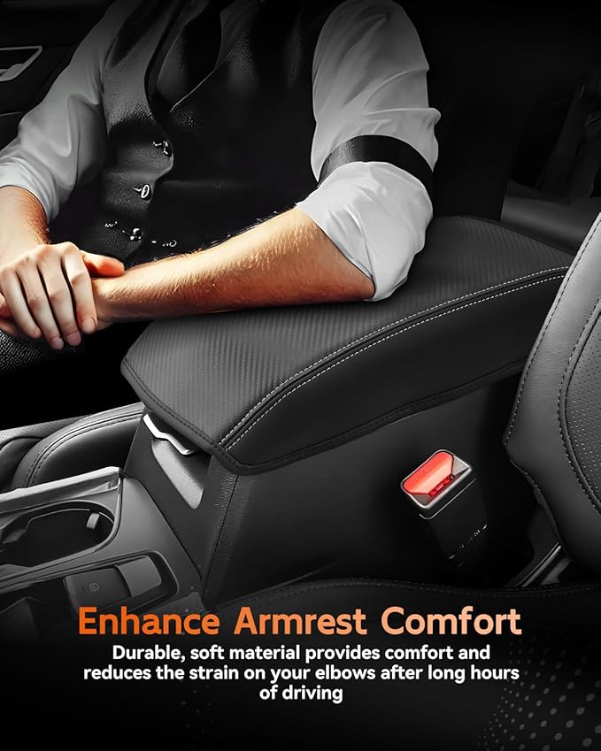 CDEFG for Subaru Ascent 2019-2025 Center Console Cover Armrest Box Cover for Ascent 2019 2020 2021 2022 2023 2024 2025 Accessories Console Arm Rest Protector