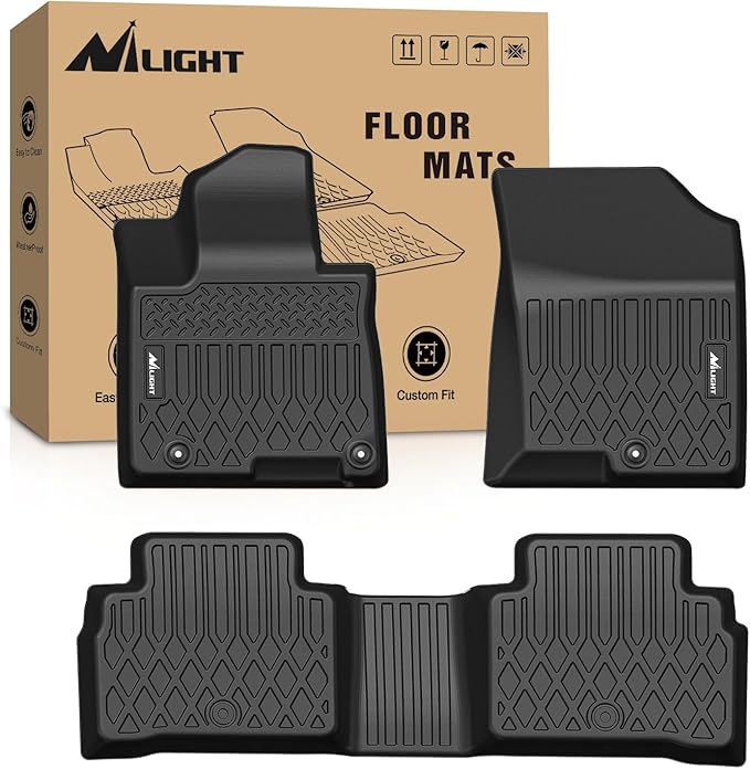 Nilight TPE Floor Mats for 2022 2023 2024 2025 Hyundai Tucson,All Weather Custom Fit Heavy Duty Floor Liners