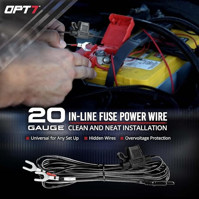 OPT7 Aura Pro Underglow LED Lights Kit for Car with APP & Remote Control, RGB Multicolor Modes, Music Sync, Waterproof Rigid Aluminum Light Bar, Exterior Neon Accent Underbody Lighting Kit