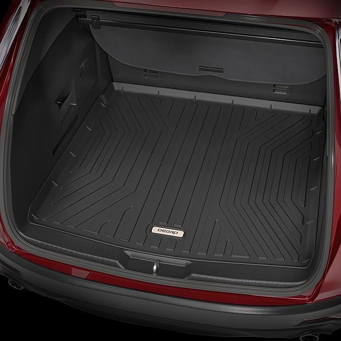 OEDRO Cargo Trunk Liner Floor Mat Fit for 2017-2025 Mazda CX-5, Black TPE All Weather Guard Heavy-Duty CX-5 Cargo Mat