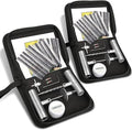 BETOOLL Tire Repair Kit, Sets of 2-24pcs Professional Heavy Duty Universal Emergency Flat Tire Repair Kit, for car Motorcycle, Truck, Golf Cart, ATV, Tractor, ARB, RV, SUV, Trailer etc.(Black)