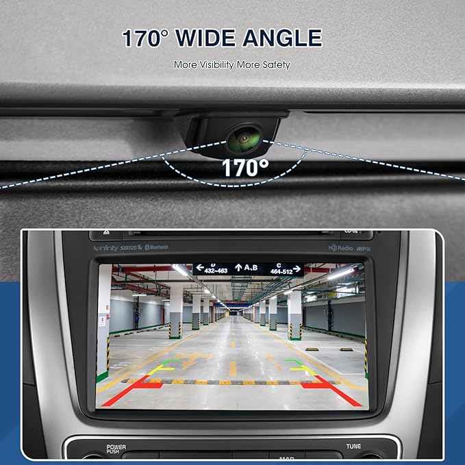 Rear View Backup Camera Fit for Kia Sorento 2014-2015, Reversing Parking Assist Camera OE Replacement 95760-2P600 95760 2P600 957602P600 95760-2P600FFF 957602P600FFF 95760 2P600FFF