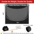Golener Oil Spill Mat - Garage Floor Mat, Absorbent Oil Pad, Premium Maintenance Mat, Waterproof, Contain Liquid, Protect Garage Surface from Spill & Stain, Reusable, Washable, Durable, Black, 59”x72”