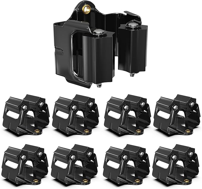 Mop and Broom Holder Big Size Hanging 1 KG Extra,Broom Holder 8 Pack,Broom Holder Wall Mount for organizing mop broom in Garden Laundry Room Cleaning Bathroom Kitchen Garage(Black)
