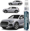 Florett Silver Metallic(LZ7G/L5) Touch Up Paint Compatible with Audi, Car Paint Pen Scratch Repair Two-In-One Touch Up Paint, Premium Car Scratch Remover for Deep Scratches